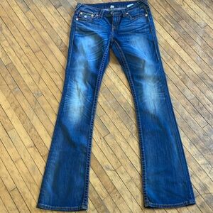 True religion size 27 damaged jeans. See pics easy fix priced for damage